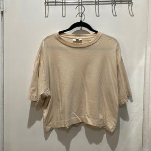 Topshop Nude T-Shirt